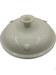 Tianji Ceramic Inner Lid for Electric Slow Cooker 3-4L Capacity Kitchen Cooking Utensils Stove Top Soup Making Appliance