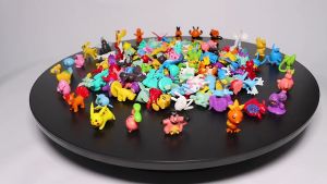 24//72/144Pcs Pokemon Mini Doll Models with Different Styles Pikachu Anime Character Collection Toy Dolls Children’s Gifts Christmas Gifts