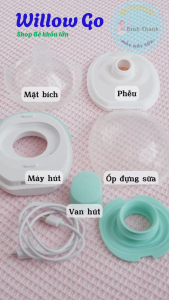 Máy hút sữa không dây Willow Go New Seal Bh 12th