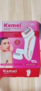 Kemei | Kemei Women Epilator Electric Lady Hair Removal Facial，Body， Leg，Bikini，Legs，Arms，Armpit Hair Remover Underarms Rechargeable