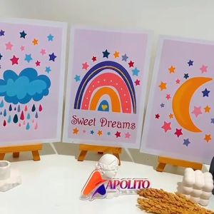Hiasan Dinding Kamar Lucu Aestetik (20x30 cm) Wall Decor Hiasan Dinding Aestetik