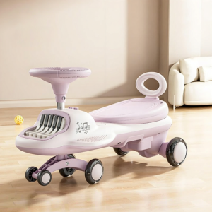 AMEITO | Adult-Suitable New Electric Ride-On Swinging Car Long Battery Life High Power
