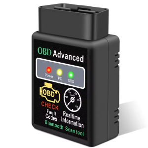 OBD2 Scanner Adapter BT Wireless Diagnostic Code Reader OBD II Scan Tool Reset & Clear Check Car Engine Light
