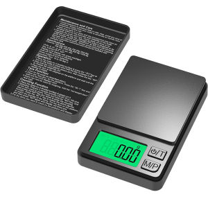 Precision Pocket Scale 1000g X 0.01g - Digital Gram Food Jewelry Ounces/Grains Scale Digital Pocket Scale Mini Scale Tiny Scale