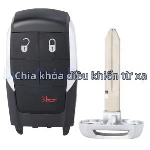 Chìa Khóa Điều Khiển Từ Xa Thông Minh 433MHz Chip 4A Dành Cho Xe Bán Tải Dodge RAM HD 2500-5500 2019-2024 1/3/4/5 Nút Tương Thích Với 68374993 V.v.
