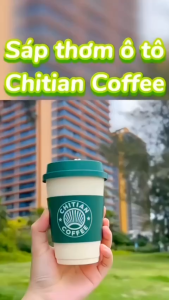 Sáp cao cấp Chitian hương cafe tự nhiên nhẹ nhàng thoải mái phù hợp để xe hơi văn phòng chỗ ngủ