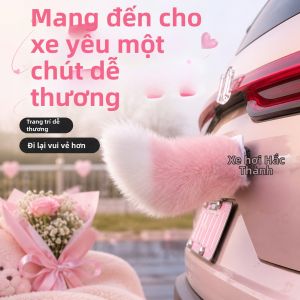 JOYCS | Electric Plush Remote Voice Control Swinging Car Tail Decoration