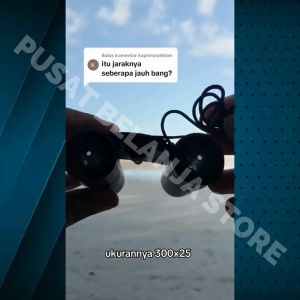 BERGARANSI ARSSON Teropong Binokular jarak jauh mini super zoom Binocular 300x25 Night Vision