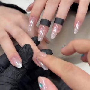 Bột Nhũ Chrome Aurora Ánh Trăng Ngọc Trai Trắng Bột Tạo Hiệu Ứng Gương Dùng Để Trang Trí Móng Tay.