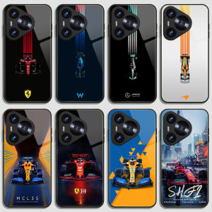 Racing Car Fan Red Bull F1 Car Phone Case Huawei Pura70 Team P60 Mercedes Benz 20 Steel Tempered Glass Shell Creative Protective Cover