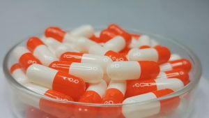 1000pcs Size 0 Very Dark Orange/ White Color OSPA High Quality Empty Gelatin Capsule