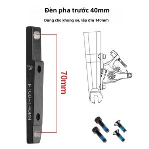 Nutt | Đapter Phanh Đĩa Flat Mount 140 đến 160mm