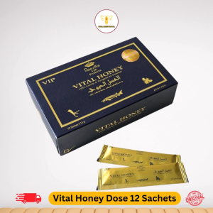Vital Honey Malaysian Honey one box with 12 Sachets From Vital Honey Royal Healthy