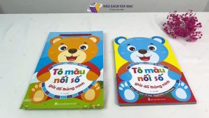 Sách - Tô Màu Nối Số Giải Đố Thông Minh Dành Cho Trẻ 2 - 6 Tuổi ( 6 Cuốn )