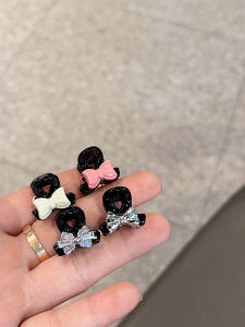 Mini Butterfly Knot Princess Hair Clip: A Cute Fringe Accessory