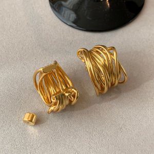 CAFFTI | Vintage Unique High-End Gold Line Finger Ring