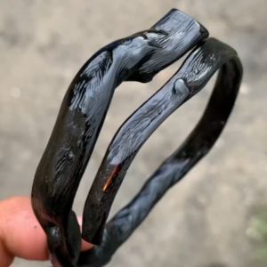 Gelang Akar Bahar Merah Natural Lentur Size Kantoran