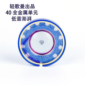 Vimay Tong Headset 40mm Overhead Bass Speaker Unit Powerful Low Frequency Blue Classic K88 Metal Texture-Free Earphones