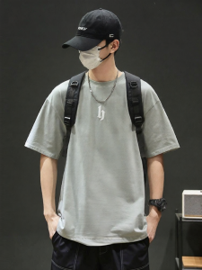 Warrior | New Season Heavyweight Pure Cotton Casual Loose Fitting 3D Print Mens T-Shirt