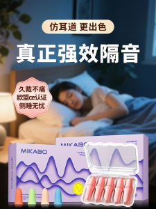 Noise Reduction Earplugs for Sleep Deep Silent Breathable Not Harmful to Ears Ideal for Nap Time And Sound Sleeping