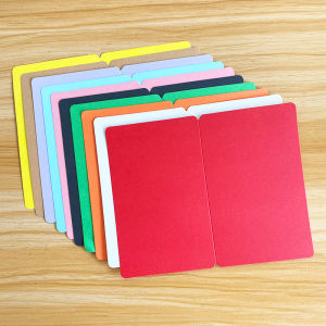 Handmade DIY Folding Card Material Kit Blank Bi-Fold Greeting Card Graffiti Card Hand-Drawn White Card Business Supplies