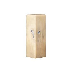 ZHANGXIAOFENG | Hand Carved Blue-flower Natural Seal Stone Name Seal