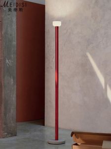 Nordic Minimalism Artistic Living Room Sofa Floor Lamp Modern Macaron Color Italian Designer Bedroom Light
