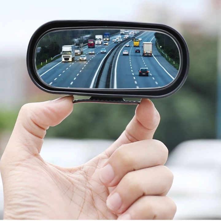 Car Mirror 360 Adjustable Wide Angle Side Rear Blind Spot Mirrors