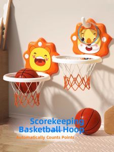 BEISHU | Indoor Hanging Baby Basketball Hoop Toy
