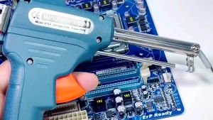 Auto Welding Automatic Feed Soldering Iron Gun 220V 60W Electric Temperature Adjustable Solder Tool Kit Fast Heating