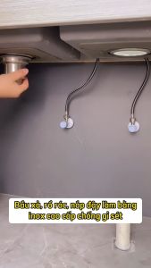 BỘ XẢ CHẬU RỬA CHÉN ĐƯỢC LÀM BẰNG HỌP KIM BẦU XẢ PHI 140