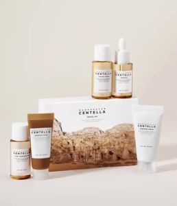 5Pcs SKIN1004 Madagascar Centella Travel Kit Set Cleansing Oil Toner Ampoule Cream Sun Cream Cica Soothing Calm Korea Skin Care