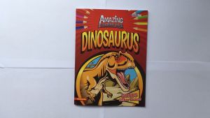 Buku Mewarnai Anak Amazing Coloring Book Tema Dinosaurus