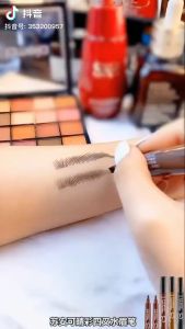 4 Points Eyebrows Pen Hair-like Eyebrow Tattoo Pen Waterproof Liquid Lazy Eyeliner