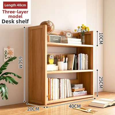 Multi-layer Simple Desktop Bookshelf Organizer
