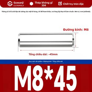 GUWANJI | Chốt định vị hình trụ inox 304