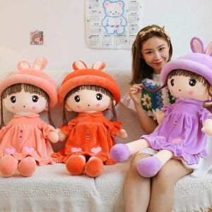 Kids 50Cm Princess Plush Soft Cute Rabbit Stuffed Toy Sweetheart Doll Birthday Gift For Girl
