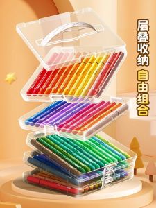 Acrylic Marker Pen Soft Tip Direct Liquid Watercolor Pen for Art Drawing Children Students Non-Transparent Paper Colorable