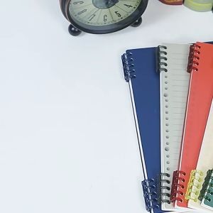 60Sheets/book PP Binder Notebook Detachable Refillable A5/B5/A4 Coil Notebook Thickened Loose-leafbook