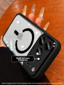 DAIMANG | Premium Metal Frame With Lens Film iPhone Case Transparent & High-End