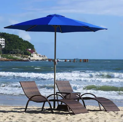 Rattan Relaxing Outdoor Chaise Lounge