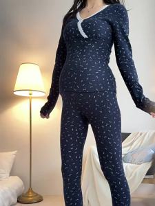 Mom Jane | Warm Padded Cotton Maternity Sleepwear
