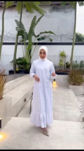 Gamis Putih Wanita Elegan: Desain & Bahan Berkualitas