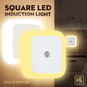 1PC LED Atmosphere LampModern Decorative LightingEU Plug Touch Control FixturePortable NightlightBedroomStaircase