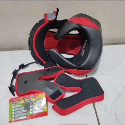 Busa helm KYT RC7 / Busa Full set KYT RC7 Kancing Plastik / Besi