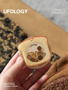 Ufology Original Mobile Phone Magnetic Bracket Support MagSafe Desktop Portable Apple Creative Cute Bread