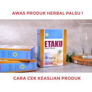 Obat Kolesterol Tinggi Penurun Kadar Kolesterol Tubuh Asam Urat Kebas Kesemutan Nyeri Sendi Kaku Neuropati Flak Darah Serangan Jantung Herbal Etaku Susu Kambing Etawa Asli