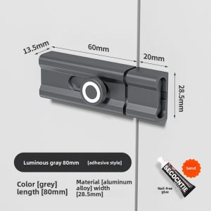 MONLEYTA | No-Drill Security Door Lock for Bedroom Doors and Windows