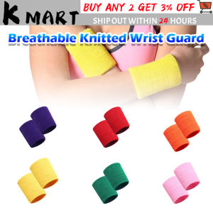 Men Women Sport Wrist Protector Towel Cuff Gym Knitted Bracers Elastic Wrist-band Wipe Sweat