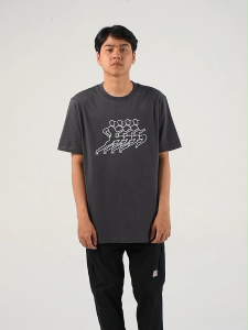 3Second Kaos Pria Lengan Pendek Regular Fit Katun Sporty Abera C150425